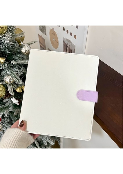 A5 Klasör Fotoğraf Kartı Tutucu Fotoğraf Albümü Kart Depolama Beyaz ve Yeşil (Yurt Dışından) fırsatları