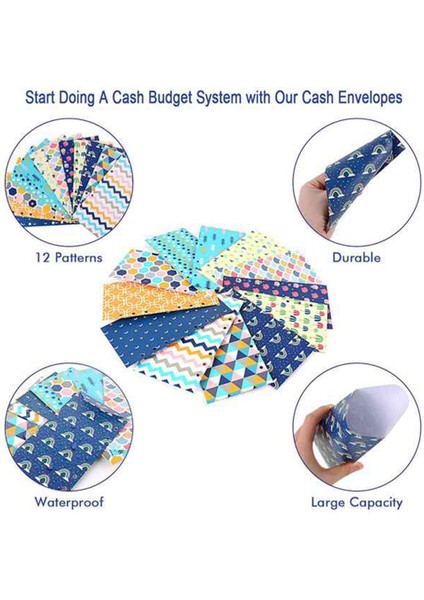 Nakit Zarf Sistemi Cüzdanı, 12 Nakit Zarfı ve 12 Bütçe Sayfası (Yurt Dışından) fiyatları