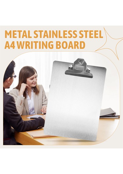 Dosya Klasörü Metal Pano A4 Paslanmaz Çelik Ofis Için Pano (Yurt Dışından) fırsatları