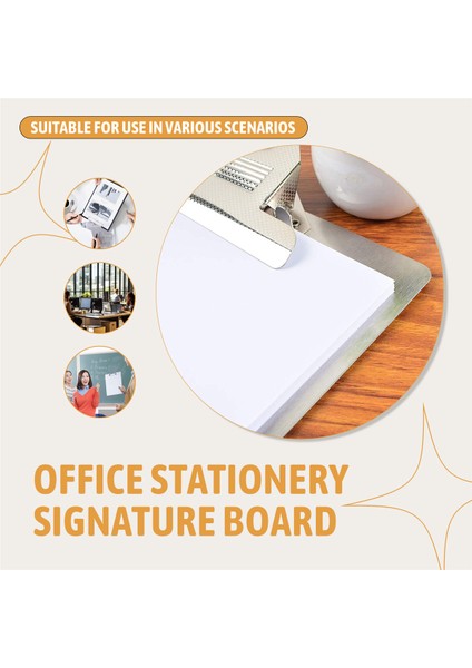 Dosya Klasörü Metal Pano A4 Paslanmaz Çelik Ofis Için Pano (Yurt Dışından) indirimleri