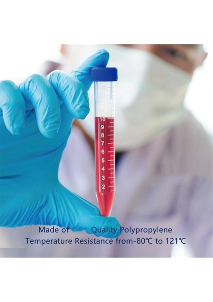 100 Adet 15ML Konik Tüp Emzik Tüpleri 1 Adet Santrifüj Tüp Rafı ile (Yurt Dışından) fırsatları