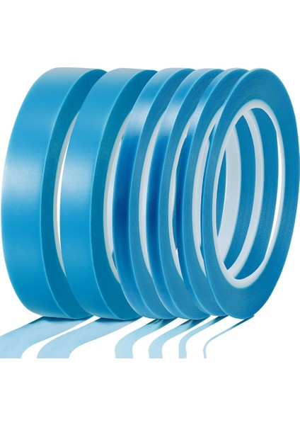 6 Parça Vinil Pinstripe Bant Maskeleme Bandı (Yurt Dışından)