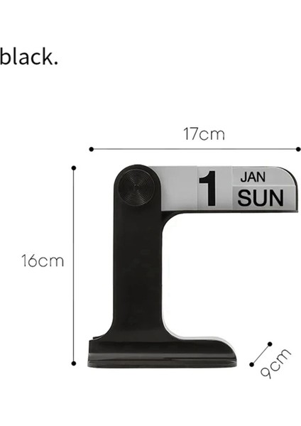 Döndürülebilir Takvim Oturma Odası Için Döndürülebilir Masa Takvimi Süt Beyazı (Yurt Dışından) fırsatları