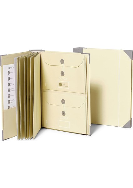 Ofis/okul Için Defter Saklama Çantası ile Genişleyen Klasör Bej (Yurt Dışından) indirimleri