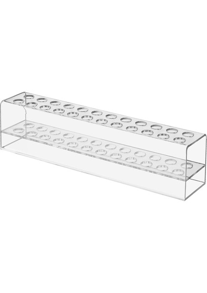 Akrilik Kalemlik, 24 Yuvalı Kalem Sergileme Standı Şeffaf Kalemlik (Yurt Dışından)