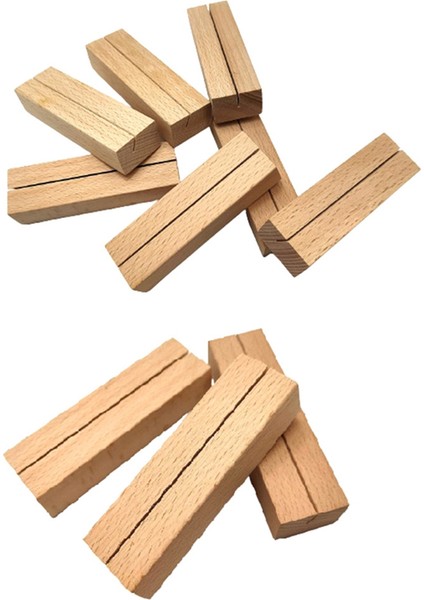 10 Adet Ahşap Yer Kartı Tutucuları Ahşap Tabela Tutucuları Masa Numarası Tutucusu (Yurt Dışından) indirimleri