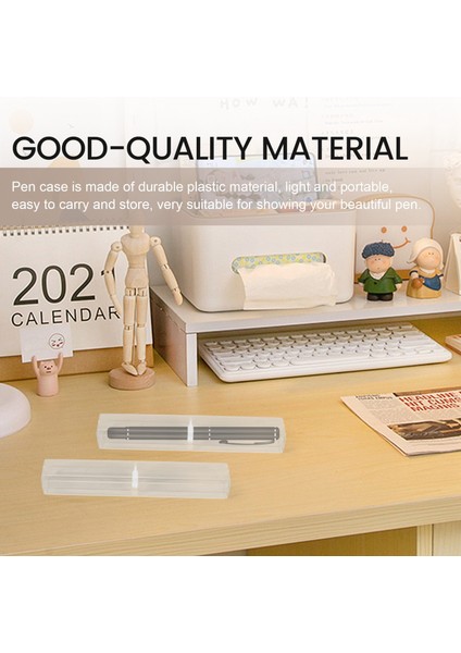 25 Adet Plastik Şeffaf Kalem Kutusu Hediye Boş Okul Ofis Koleksiyon Seti (Yurt Dışından) indirimleri