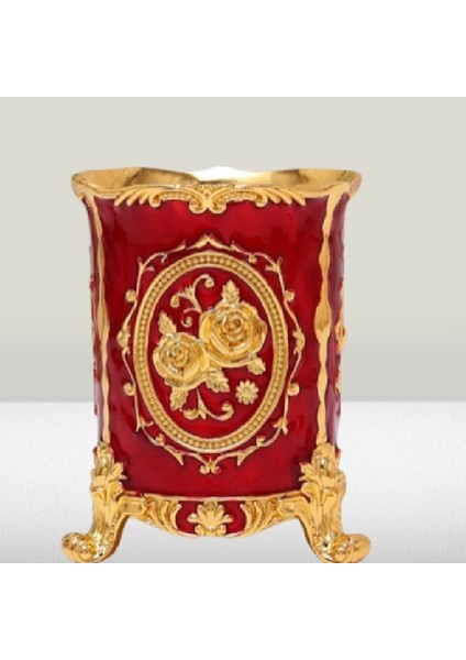 Ev Ofis Kırtasiye Depolama Kalemlik Kozmetik Düzenleyici Kırmızı (Yurt Dışından) indirimleri