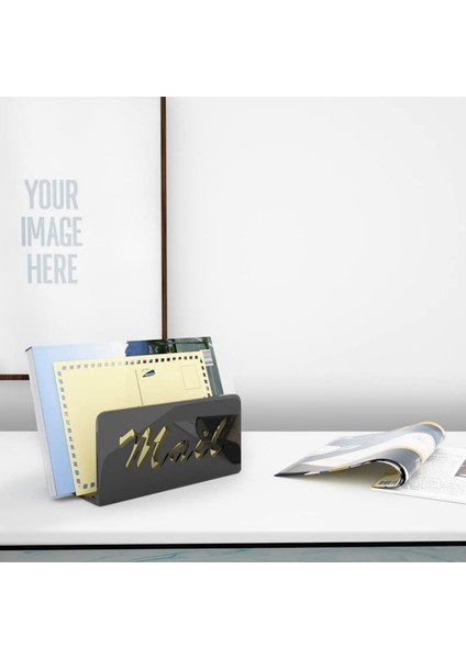 Posta Düzenleyici Tezgah Üstü Posta Tutucu Akrilik Posta Sıralayıcı Masa Için (Yurt Dışından) fırsatları