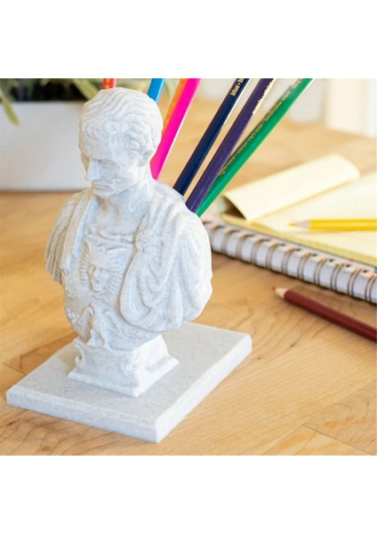 Kalemlik - Ofis Dekoru, Sezar Büstü Heykeli Kalemlik (Yurt Dışından) modelleri