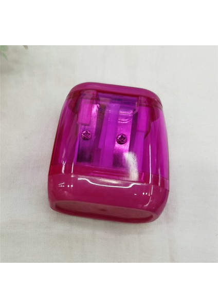 Plastik Renkli Kalemtıraş Geometrik Çift Delikli Eskiz Kalemi (Yurt Dışından) indirimleri