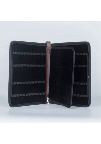 Kalemlik Kişiselleştirilmiş Pu Hediye Kalem Çantası Kalem Saklama Çantası Kahverengi (Yurt Dışından) modelleri