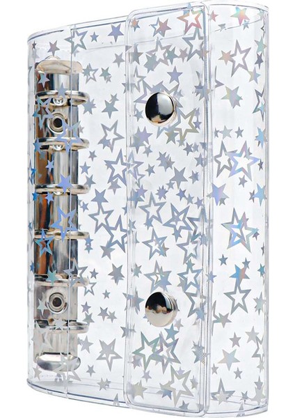 A7 Bütçe Dosyası Yeniden Doldurulabilir Defter Kabuğu Koruyucu 2 Çıtçıtlı (Yurt Dışından)