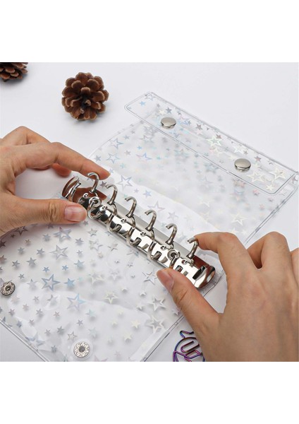 A7 Bütçe Dosyası Yeniden Doldurulabilir Defter Kabuğu Koruyucu 2 Çıtçıtlı (Yurt Dışından) indirimleri