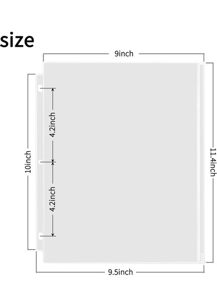 12 Adet Klasör CEPLERI11.4IN x 9.4ın Su Geçirmez Pvc Klasör (Yurt Dışından) fiyatları