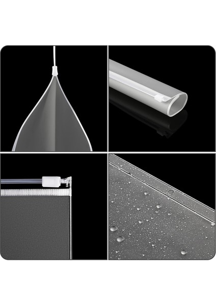 12 Adet Klasör CEPLERI11.4IN x 9.4ın Su Geçirmez Pvc Klasör (Yurt Dışından) modelleri