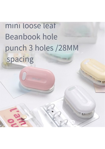 Kw-Trio 3 Delikli Kağıt Delgeç Elde Taşınabilir Mini Delgeç Pembe (Yurt Dışından) modelleri