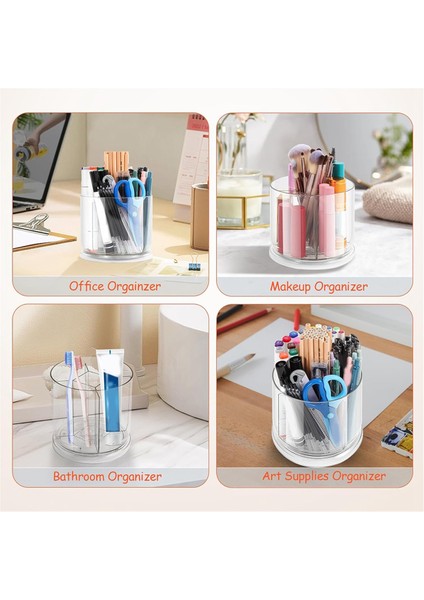 Masa Için 360 Derece Dönebilen Kalemlik (Yurt Dışından) modelleri