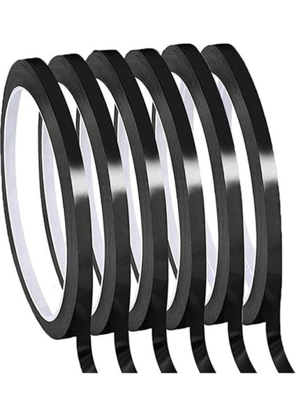 Beyaz Tahta Pinstripe Bant 6 Rulo 1/8 Inç (Yurt Dışından)