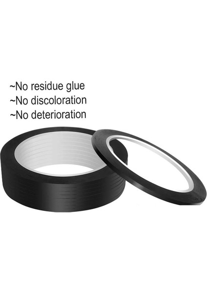 Beyaz Tahta Pinstripe Bant 6 Rulo 1/8 Inç (Yurt Dışından) modelleri