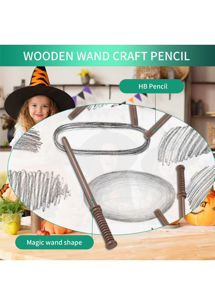 30 Adet Asa Kalemler, Büyücü Parti Hediyeleri, Büyü Temalı Parti Için Kalem (Yurt Dışından) indirimleri