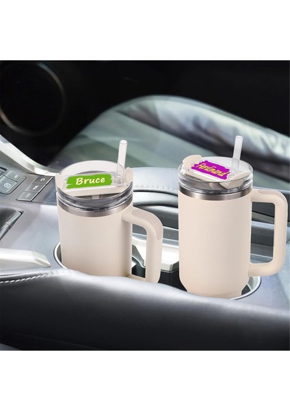 40 Oz Bardaklar Için Uyumlu 15 Adet Isim Plakası Boş Isim Etiketi (Yurt Dışından) modelleri