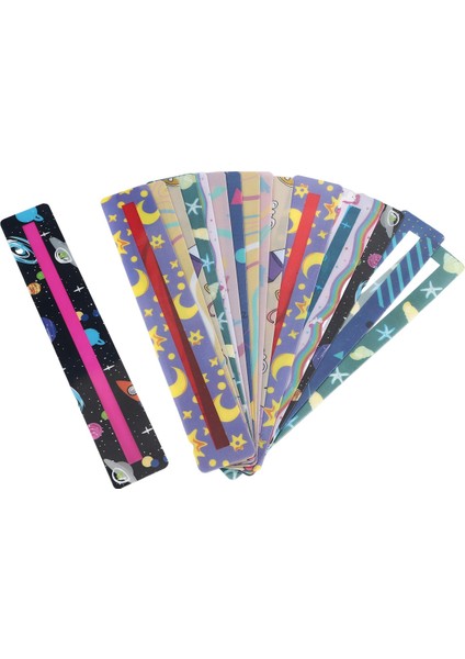 16 Adet Çocuklar Için Rehberli Okuma Şeritleri Renkli (Sevimli Stil) (Yurt Dışından)