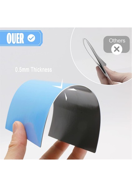 Kalınlaştırılmış 8 Paket Manyetik Kağıt Bant Çıtçıtlar ve Etiketler Çıkartmalar B (Yurt Dışından) fiyatları