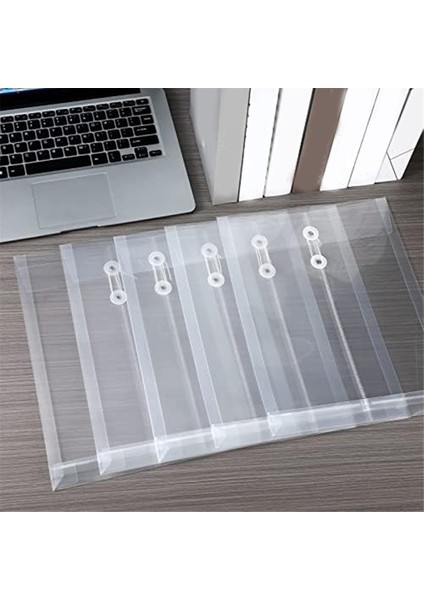 A4 Boyutunda Şeffaf Plastik Zarflar, Ipli Kapatma, Ofis Için 24 Adet (Yurt Dışından) indirimleri