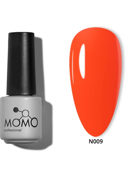 Kalıcı Oje N009, Neon Yanık Turuncu, 4 ml