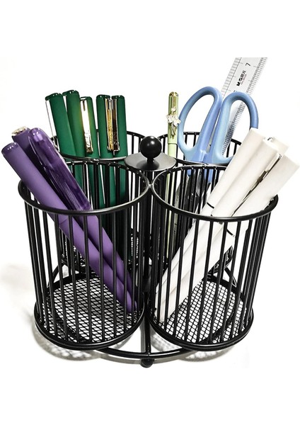 Siyah Kalemlik Düzenleyici, Metal 360° Dönebilen Kalem Saklama (Yurt Dışından) modelleri