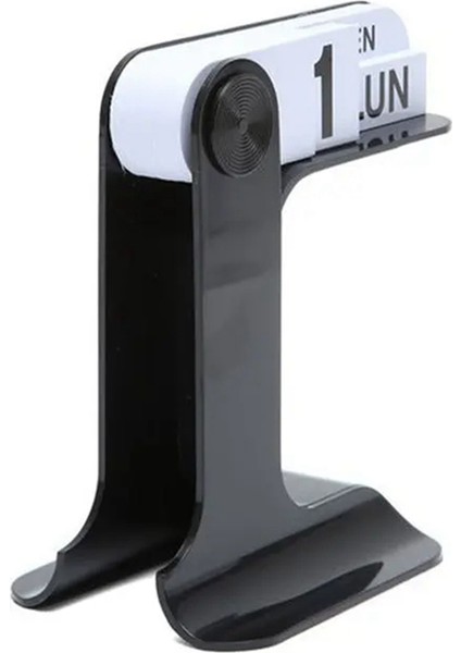 Döndürülebilir Takvim Oturma Odası Için Döndürülebilir Masa Takvimi Siyah (Yurt Dışından)