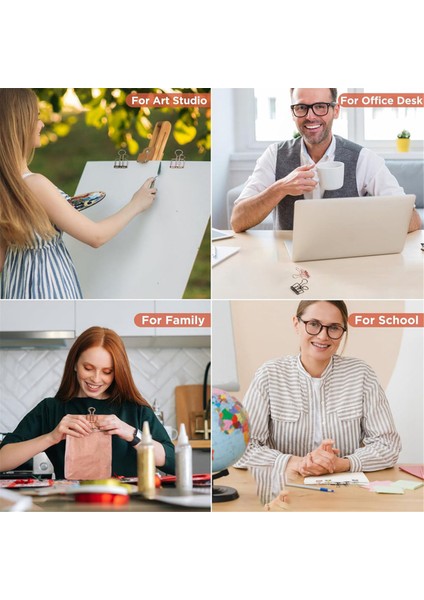 30'lu Paket Metal Tel Bağlayıcı Klipsler - Kağıt Işleri Için Içi Boş Kağıt Klipsleri, (Yurt Dışından) fiyatları