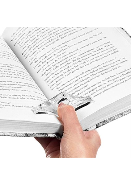 Şeffaf Sayfa Ayırıcı (Büyük - 25 Mm) Başparmak Halkası Sayfa Tutucu (Yurt Dışından) indirimleri