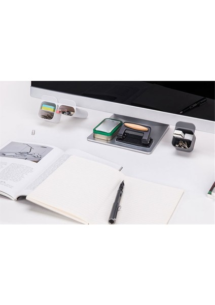 Yapıştırılabilir Pc Ekran Kalem Tutucu Masaüstü Saklama Kutuları (Yurt Dışından) fiyatları