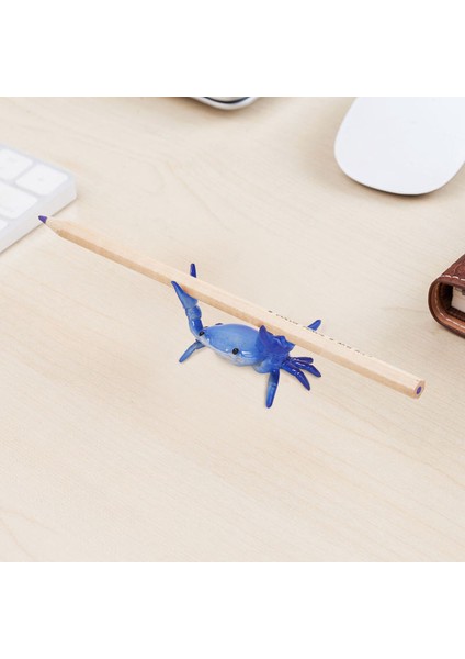 Sevimli Kalemlik Ağırlık Kaldırma Yengeçleri Braket Hediye Kırtasiye Mavi (Yurt Dışından) fiyatları