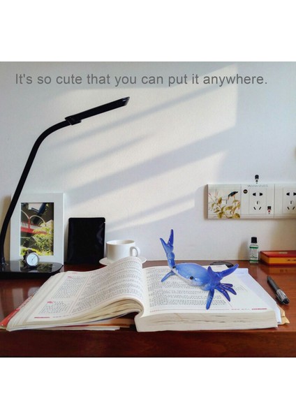 Sevimli Kalemlik Ağırlık Kaldırma Yengeçleri Braket Hediye Kırtasiye Mavi (Yurt Dışından) fırsatları