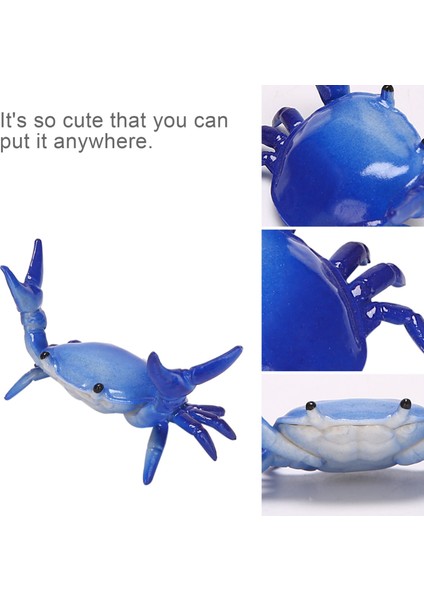 Sevimli Kalemlik Ağırlık Kaldırma Yengeçleri Braket Hediye Kırtasiye Mavi (Yurt Dışından) indirimleri