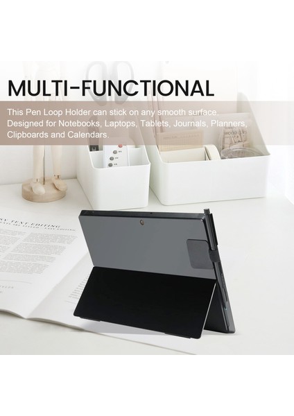 12 Adet Siyah Kendinden Yapışkanlı Kalemlik Bant Döngülü Yapay (Yurt Dışından) indirimleri