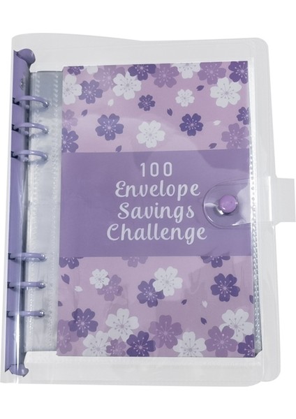 Bütçe Planlaması Için 100 Zarflık Tasarruf Klasörü (Yurt Dışından)