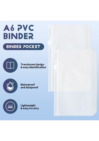 27 Paket A6 Cepli Dosya Setleri A6 Dosya Fermuarlı Cepler Neon Sayfa (Yurt Dışından) fırsatları