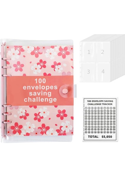 100 Zarf Mücadelesi Klasörü 5.050 Tasarruf Etmenin Eğlenceli Yolu (Yurt Dışından)