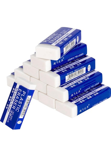 Okul Için 12 Adet Beyaz Silgi, Çocuklar Için Sanat Silgileri Toplu Çizim (Yurt Dışından)