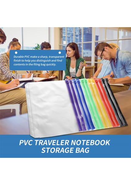 12 Adet 6 Halka Defter Dosyası Için Klasör Cepleri Klasörler Yaprak Çantalar (Yurt Dışından) fırsatları