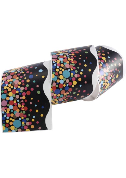 Bülten Sınırları Çıkartmaları 65 Ft Bülten Panosu/siyah Tahta Süslemesi Için (Yurt Dışından) modelleri