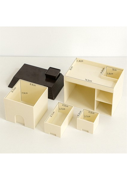 Çok Amaçlı Depolama Düzenleyici Sepet, Depolama Kalemlik Kahverengi (Yurt Dışından) fırsatları