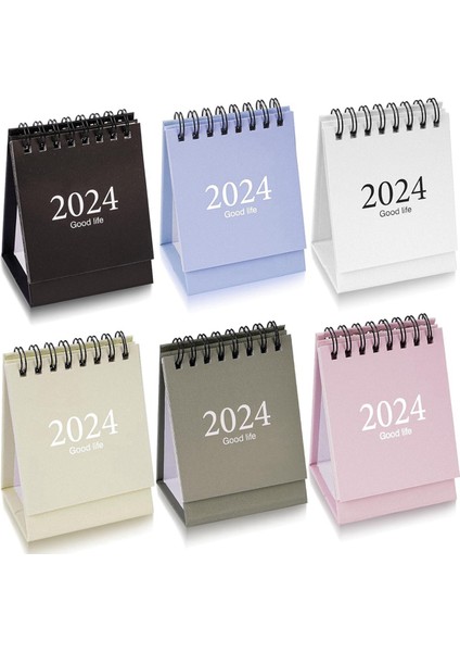 6 Parça Mini Masa Takvimi 2024, Mini Masa Takvimi (Yurt Dışından)