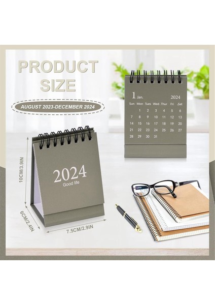 6 Parça Mini Masa Takvimi 2024, Mini Masa Takvimi (Yurt Dışından) modelleri