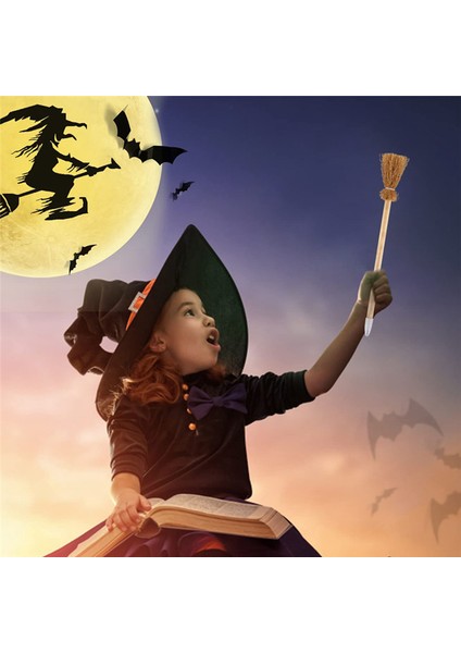 14 Adet Cadı Süpürgesi Kalemleri Cadılar Bayramı Büyücü Değneği Kalemleri (Yurt Dışından) fiyatları