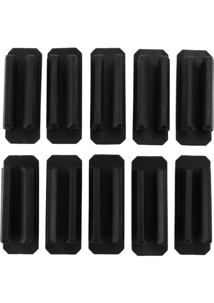 Kalemlik 10'lu Set Yapışkanlı Silikon Kalemlik Siyah (Yurt Dışından) fırsatları